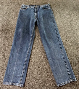 Vintage Levi's 513 Orange Tab Jeans Men's 35x30 Slim Straight Cotton 80's-90s - Picture 1 of 12