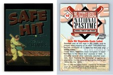 Safe Hit #48 Phil Rizzuto's Baseball 1995 Comic Images Trading Card