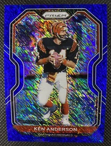 Panini Prizm Ken Anderson Blue Shimmer Prizm 2020/25 #55 Cincinnati Bengals - Imagen 1 de 2