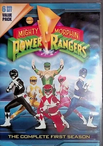 Mighty Morphin Power Rangers Season 1 Complete First Season DVD - Imagen 1 de 6
