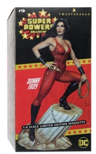 RARE Tweeterhead DC Super Powers 14" DONNA TROY Statue Maquette Sideshow 903349 - Picture 1 of 9