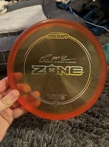 Discraft Z Zone - Paul Macbeth 5x Champ - 173-174 Grams - Picture 1 of 3