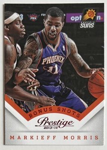 Markieff Morris 2013-14 Panini Prestige Bonus Shots Rookie #107 Red Foil Suns