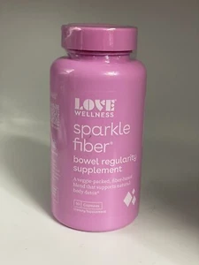 Love Wellness Sparkle Fiber Vegan Supplements for Easier Digestion & Regularity - Picture 1 of 4