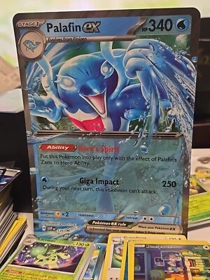 Palafin Ex Oversized Card 126 - Image 1 of 4