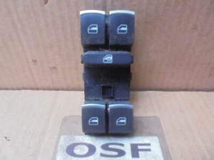 VW VOLKSWAGEN TIGUAN 2015 DRIVER FRONT 4 WAY WINDOW SWITCH PACK 5K4959857 - Picture 1 of 12