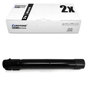 2x ECO Patrone BLACK f�r Xerox Phaser 7500-DX 7500-DNZ 7500-DTM 7500-DNM - Afbeelding 1 van 3