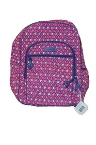 Vera Bradley Tasche Katalina rosa Diamanten Campus RUCKSACK ~ neu mit Etikett ~ Large 109 $ - Bild 1 von 6