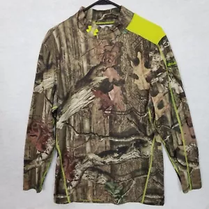 UNDER ARMOUR Scent Control Camo L/S Hunting Shirt Brown Green Size ? - Picture 1 of 6