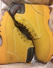 skechers boots yellow