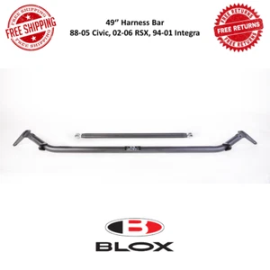 Blox BXAC-10047-BK Harness Bar 49'' For 88-05 Civic, 02-06 RSX, 94-01 Integra - Picture 1 of 10