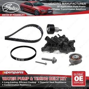 Gates Water Pump & PowerGrip Timing Belt Kit for Seat Ateca KH7 1.4L TSi 16-On - Picture 1 of 2