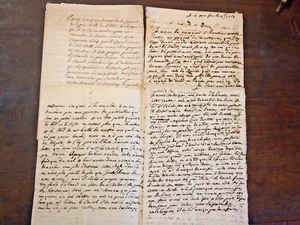 3 interessante Briefe über die Hungersnot und den Winter 1709 in Ariege et Gard » - Bild 1 von 8