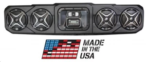 2018-2025 Can-Am Defender Bluetooth 4 Speaker Overhead Weather Proof Stereo - Picture 1 of 3