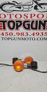 1994 - 2003 HONDA VF750C VF750 VF 750 C MAGNA V45 FRONT TURNSIGNAL BLINKER SET - Picture 1 of 10