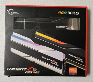 G.SKILL Trident Z5 Neo RGB Series (AMD Expo) DDR5 RAM 32GB (2x16GB) 6000MT/s - Bild 1 von 10
