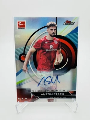 2022-23 Topps Finest Bundesliga Anton Stach - Autograph - Image 1 of 2