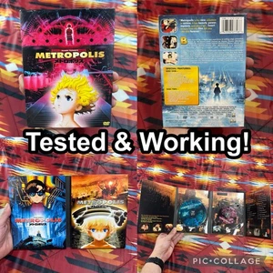Metropolis (DVD, 2002, 2-Disc Set, DVD plus Pocket DVD) TESTED & WORKING! - Picture 1 of 12