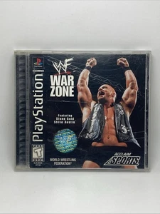 WWF Warzone (PlayStation 1 PS1, 1998) - CIB & GETESTET - Bild 1 von 5
