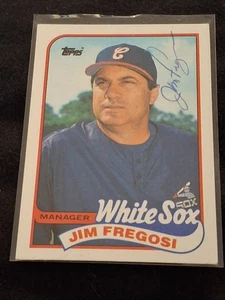 JIM FREGOSI HANDSIGNIERTE HANDSIGNIERTE KARTE JSA COA - Bild 1 von 2