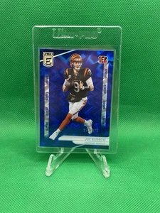 2024 Panini Donruss Elite Joe Burrow Blue Status Explosion #/875 Bengals - Foto 1 di 2
