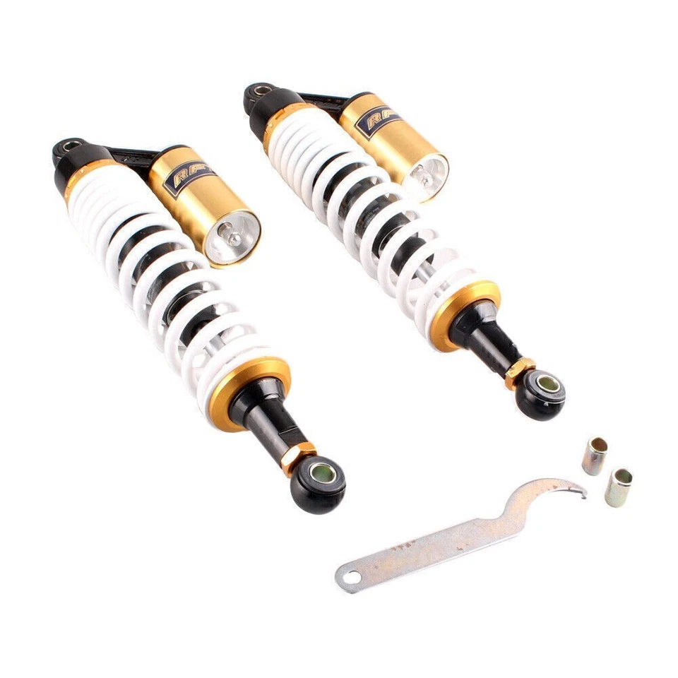 15 3/4" 400mm Rear Air Shocks Absorbers Suspension Spring Bag Damper Quad ATV - Image 1 of 4
