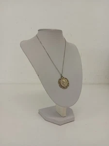 Vintage Sterling Silver Sixpence Coin Pendant Necklace 925 - EOF528 - Picture 1 of 9
