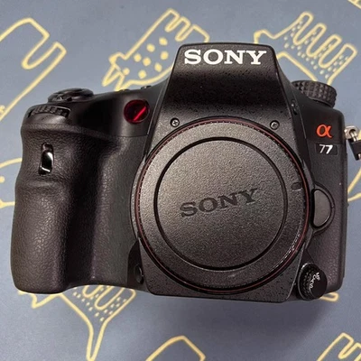 Sony Alpha A77 24.3MP Digital SLR Camera Body Only -English - Image 1 of 4