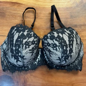 Victoria's Secret Dream Angels Forrado Demi Sujetador 32 DDD Encaje Floral Con Aros Encaje - Imagen 1 de 6