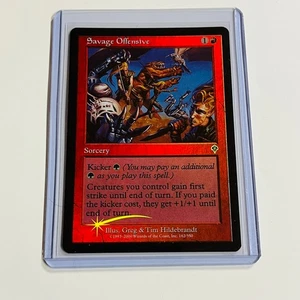 2000 Magic: The Gathering INVASION Savage Offensive FOIL 162/350 NM - Picture 1 of 2