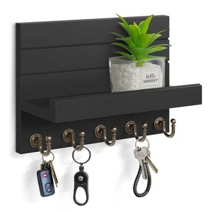 Key Holder for Wall: Easy Installation Organizer Wall Mount Hanging Key Rack ... - Picture 1 of 5