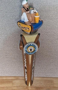 Bier Zapfhahn Griff PIZZA PORT SWAMI'S BEER CHARMER TOPPER. Selten! - Bild 1 von 9