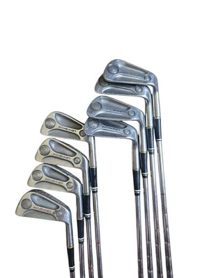 Titleist Acushnet Golf Tungsten AC-108 Irons 2-PW Missing#6 Steel Shaft RH  - Image 1 of 4