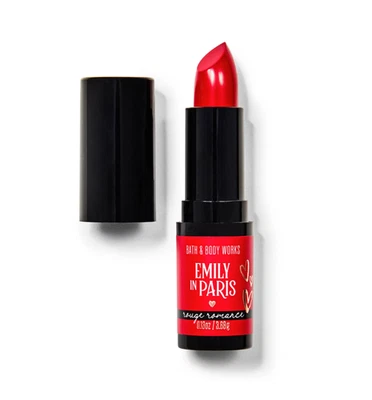 Bath & Body Works ✦ Emily in Paris Rouge Romance Lipstick 3.69g • New & Sealed - Image 1 of 3