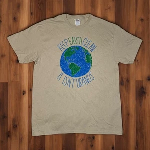 Keep Earth Clean lustige Grafik T-Shirt Delta Pro Weight Herren Large - Bild 1 von 6