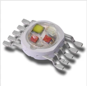 10/20/50/100PCS 15W RGBWY 5in1 10 pin Red Green Blue White Yellow LED Chip Light - Picture 1 of 8