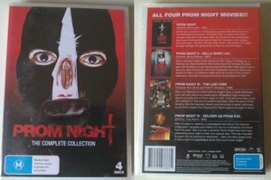 PROM NIGHT 1 2 3 4 COMPLETE COLLECTION dvd set REGION 4 horror NEW SEALED rare . - Picture 1 of 1
