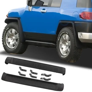 2Pcs Running Boards for Toyota FJ cruiser 2007-2014 Side Steps Nerf-Bar Aluminum - Picture 1 of 16