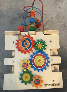 Kidcraft Toddler Deluxe 5 side activity cube alphabet cogs abacus maze - Picture 1 of 11