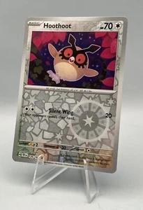 126/162 Hoothoot - SV05 Temporal Forces - Reverse Holo NM Pokemon - Picture 1 of 2