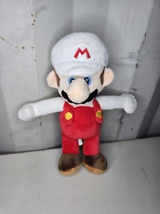 Super Mario All Star Collection FIRE MARIO 5' Plush Stuffed Toy Doll Pre-Owned - Picture 1 of 5