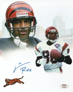 CARL PICKENS Signed Autograph Auto 8x10 Cincinnati Bengals Photo Picture PSA - Picture 1 of 1