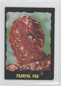 1964 Topps A&BC Bubbles Outer Limits Printed in England Fearful Foe #41 0a6