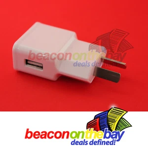 USB Port AC Wall Charger Adapter AU Plug Mobile Phone Tablet Mains Iphone iPad - Picture 1 of 3