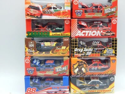 MIX OF 10 ACTION NASCAR DIECAST TERRY LABONTE, DALE JARRETT & OTHERS-RTC1614 - Image 1 of 4