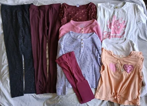GIRLS SIZE MEDIUM (8) CLOTHING*CAT&JACK*OLD NAVY*WONDER NATION-PRE*OWNED - Picture 1 of 14