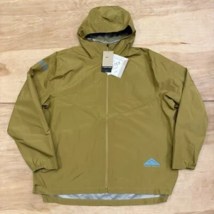 Nike GORE-TEX INFINIUM Giacca Uomo Trail Running Taglia XXL Golden Moss Nuova con etichette - Foto 1 di 14