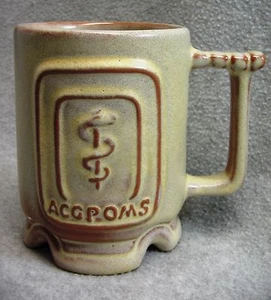 ACGPOMS 1991 Frankoma Wash DC MUG General Practitioners Osteopathic Medicine C1 - Picture 1 of 5