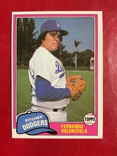 Steve Garvey Steve Sax Fernando Valenzuela Rookies & more "YOU PICK"  LA Dodgers