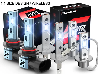 Para Subaru Impreza 2004-2005 6 piezas Bombillas LED haz alto/bajo + luz antiniebla Foto 1 de 4